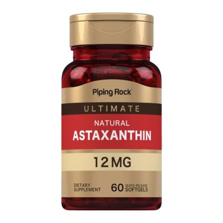Astaxantina, 5 mg, 60 Cápsulas