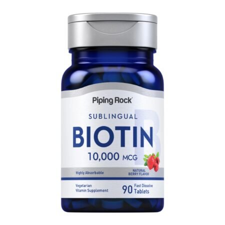 Biotina Max, 10,000 mcg, 90 Pastillas