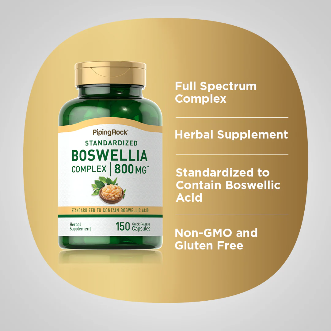 Boswellia Serrata, 800mg, 150 Cápsulas - Imagen 3