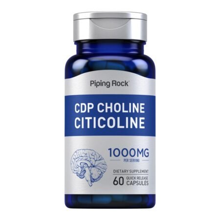 Citicolina CDP Colina, 1000 mg (por porción), 60 Cápsulas