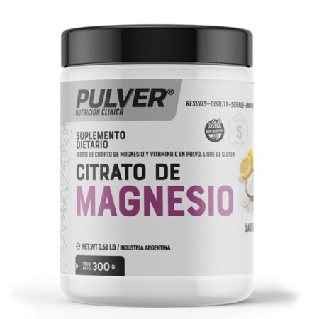 Citrato de Magnesio, 300gr - Pulver