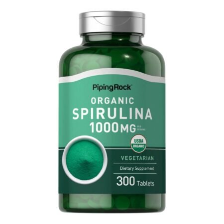 Espirulina, 1000mg (por porción), 300 Tabletas
